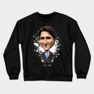 Justin Trudeau like figure Crewneck Sweatshirt